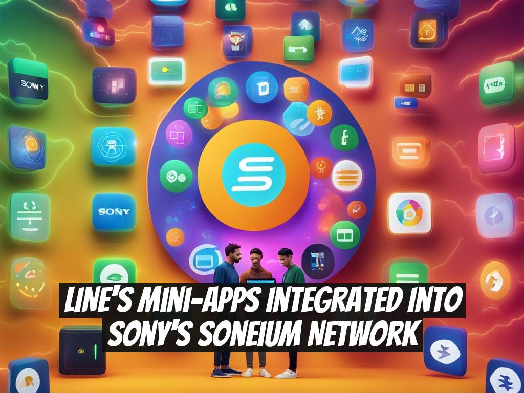 LINE's Mini-Apps Integrated into Sony's Soneium Network