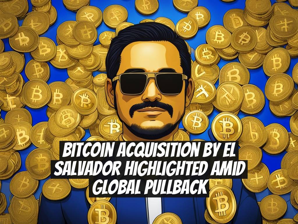 Bitcoin Acquisition by El Salvador Highlighted Amid Global Pullback