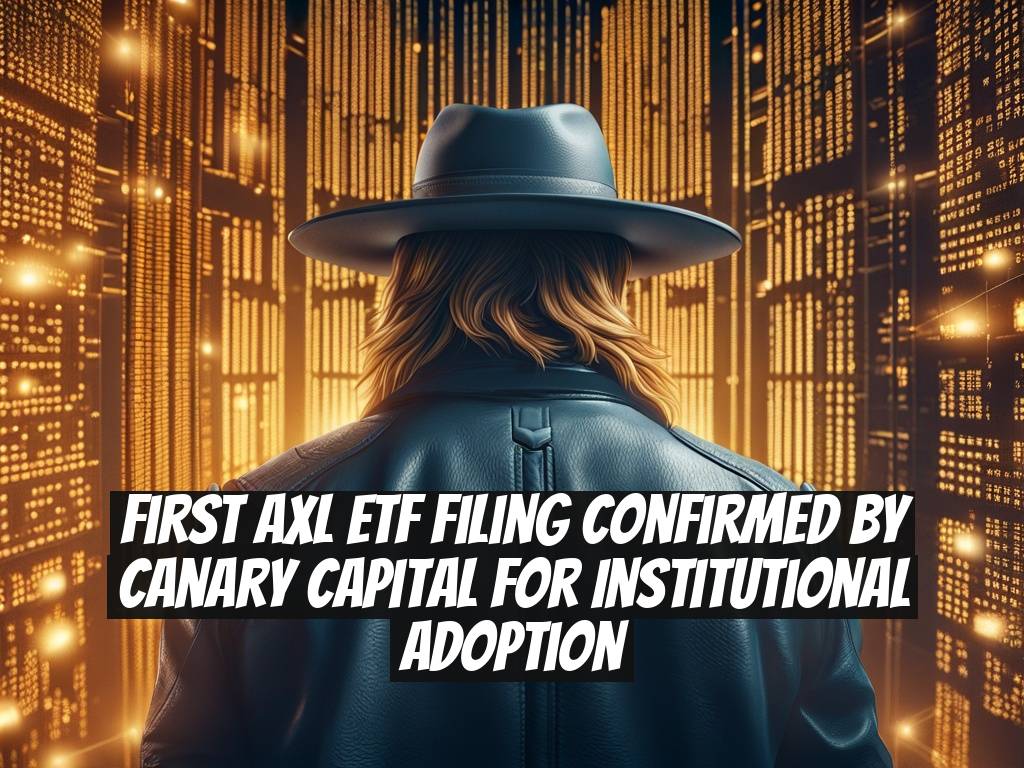 First AXL ETF Filing Confirmed by Canary Capital for Institutional Adoption