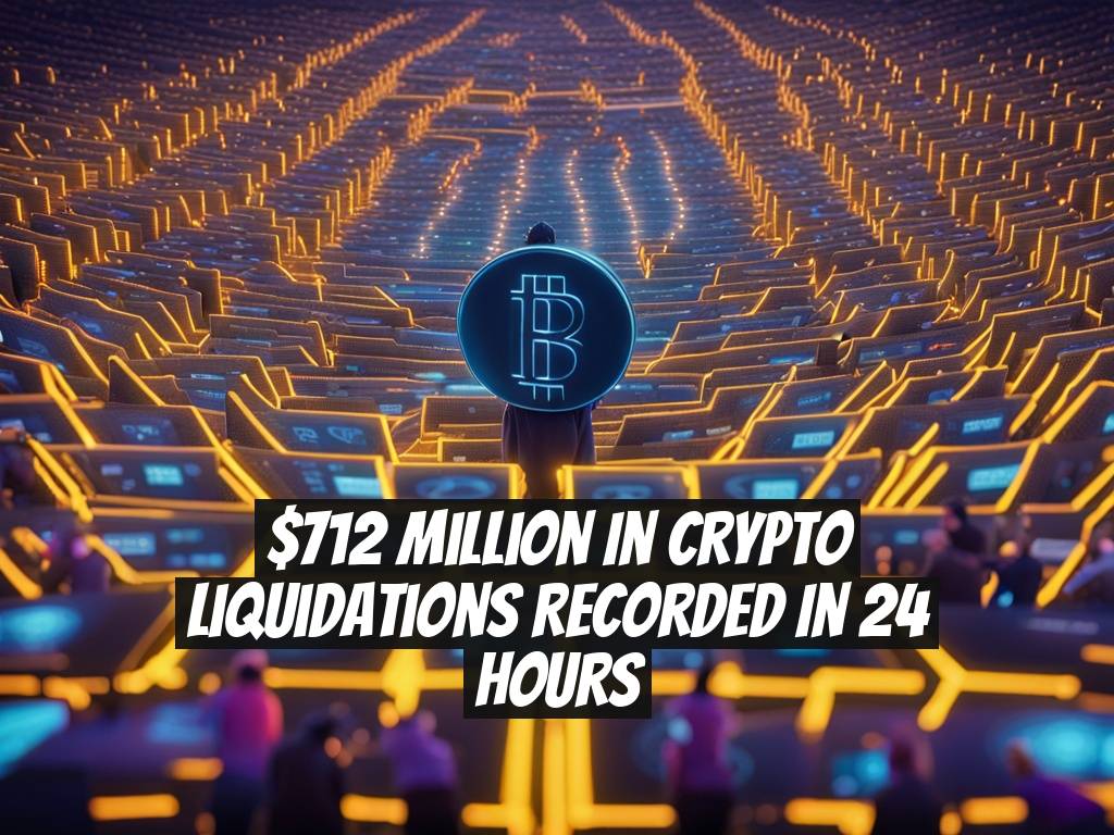 $712 Million in Crypto Liquidations Recorded in 24 Hours