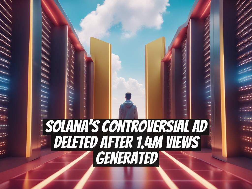 Solana's Controversial Ad Deleted After 1.4M Views Generated