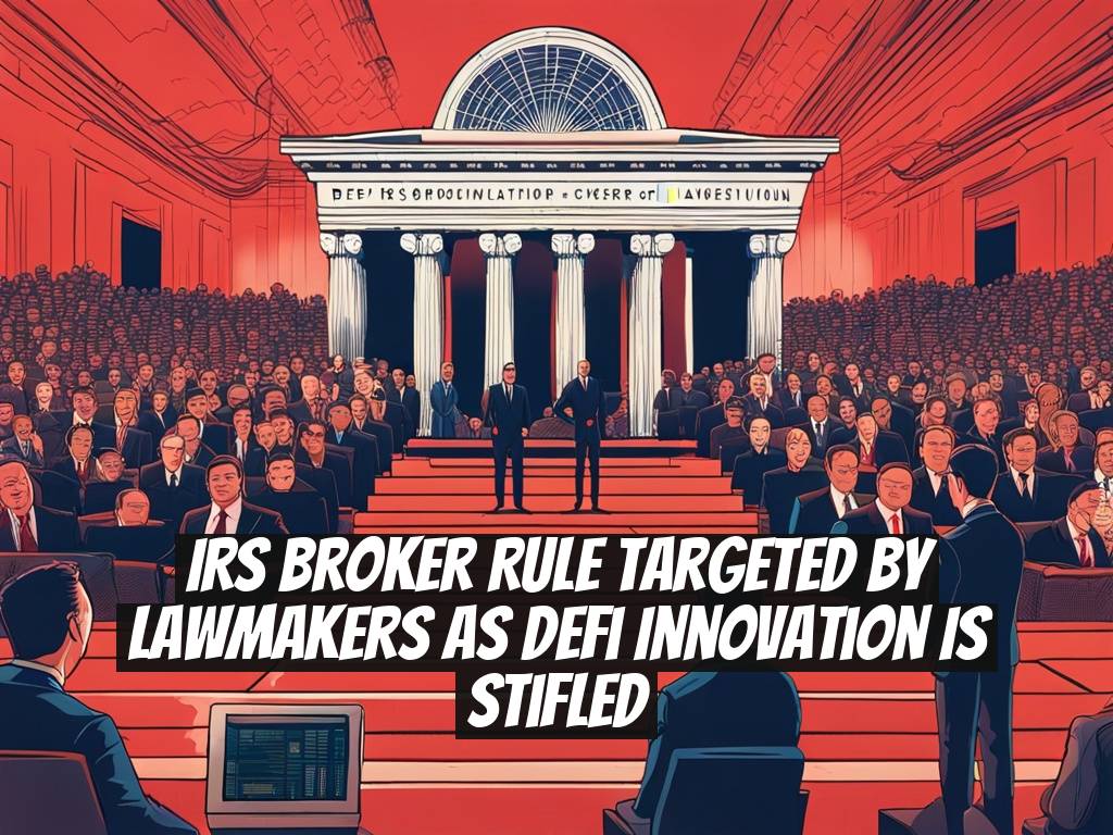 IRS Broker Rule Targeted by Lawmakers as DeFi Innovation is Stifled