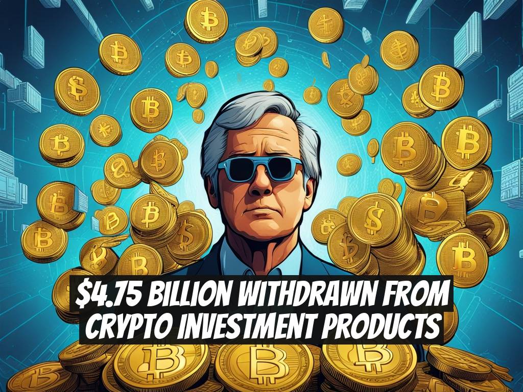 $4.75 Billion Withdrawn from Crypto Investment Products