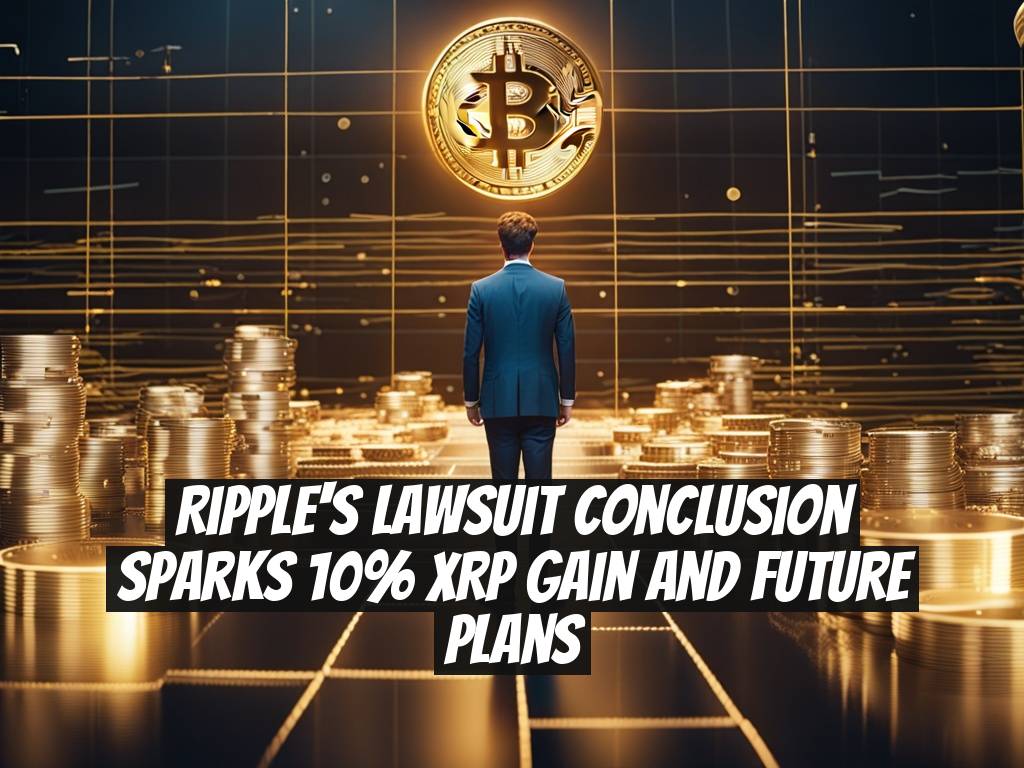 Ripple's Lawsuit Conclusion Sparks 10% XRP Gain and Future Plans