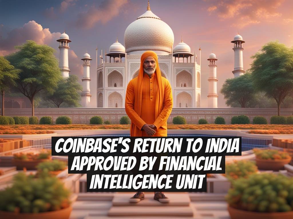 Coinbase's Return to India Approved by Financial Intelligence Unit