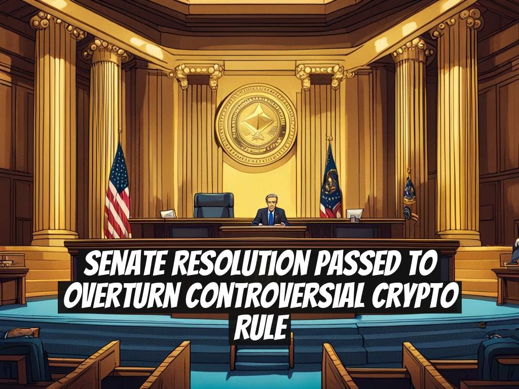 Senate Resolution Passed to Overturn Controversial Crypto Rule