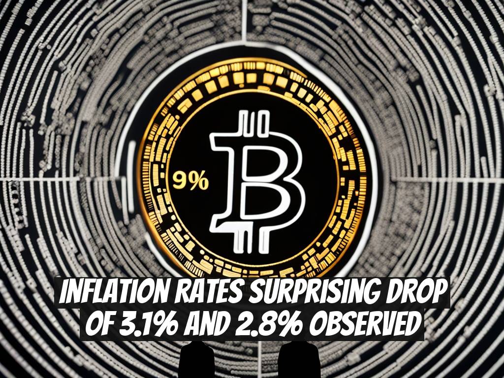 Inflation Rates Surprising Drop of 3.1% and 2.8% Observed