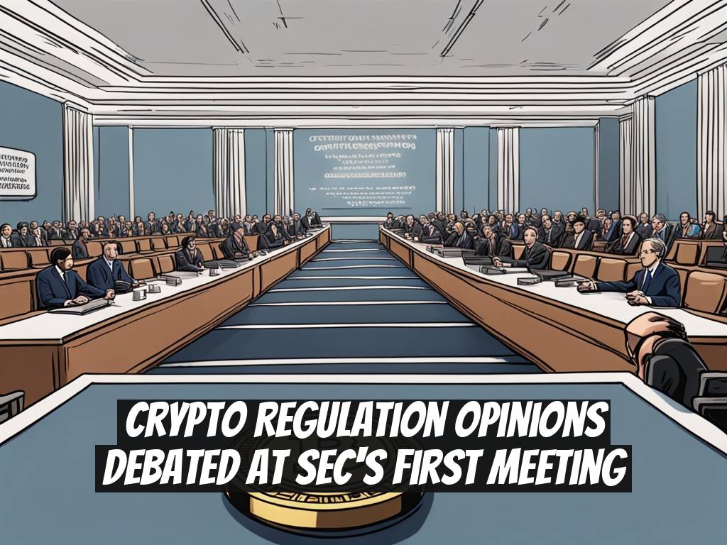 Crypto Regulation Opinions Debated at SEC's First Meeting