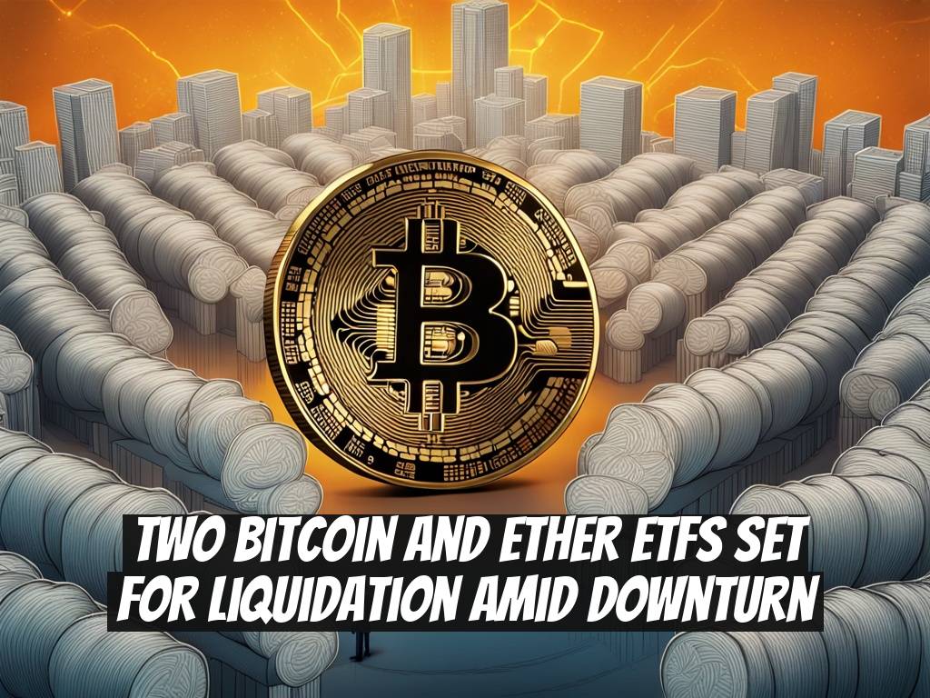 Two Bitcoin and Ether ETFs Set for Liquidation Amid Downturn