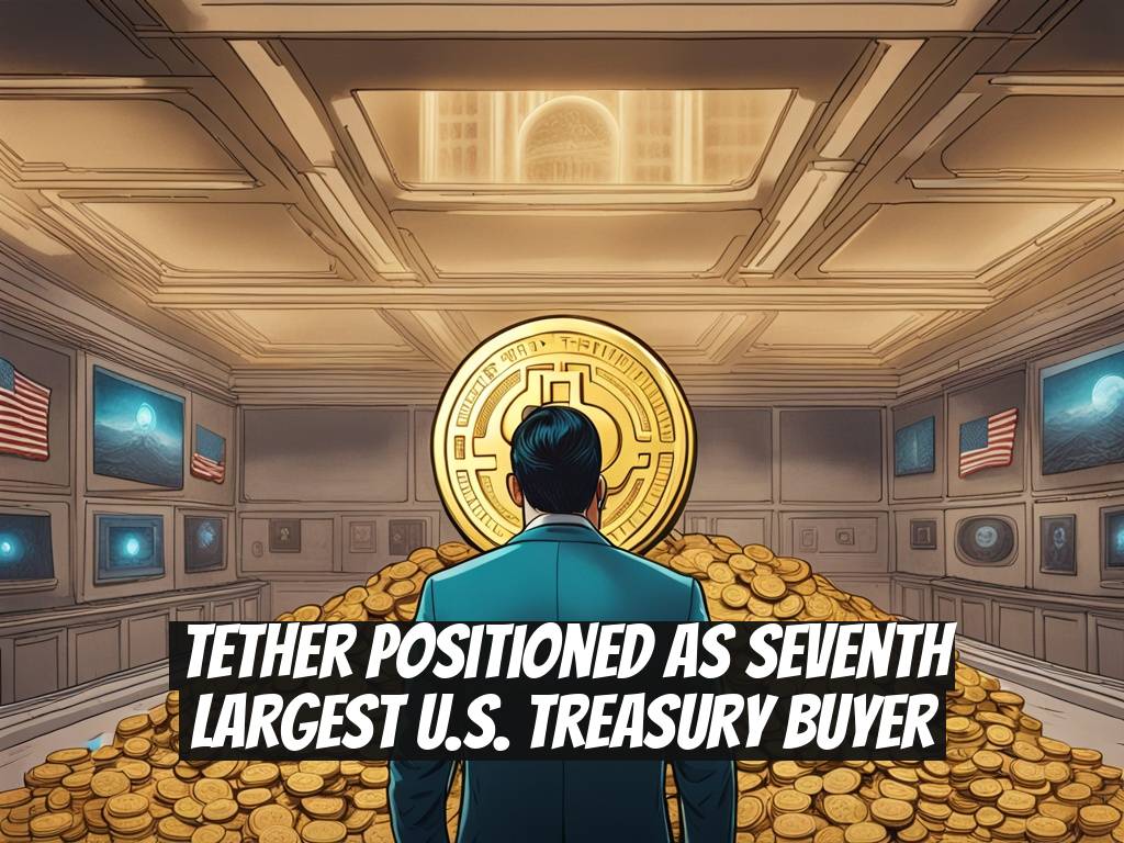 Tether Positioned as Seventh Largest U.S. Treasury Buyer