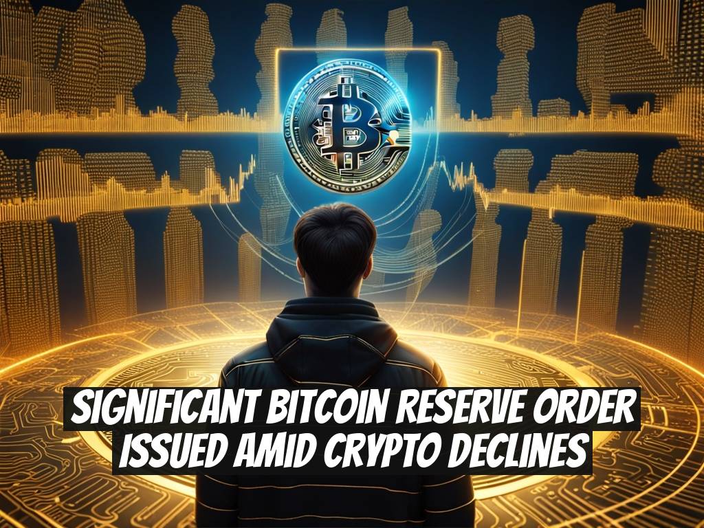 Significant Bitcoin Reserve Order Issued Amid Crypto Declines