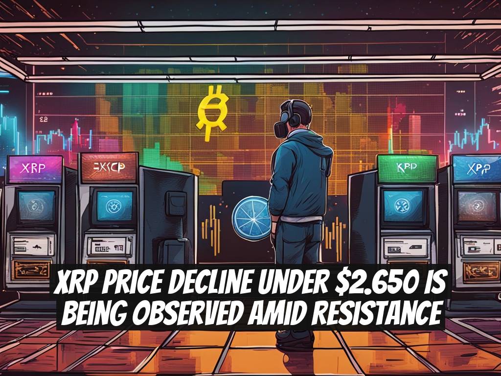 XRP Price Decline Under $2.650 Is Being Observed Amid Resistance