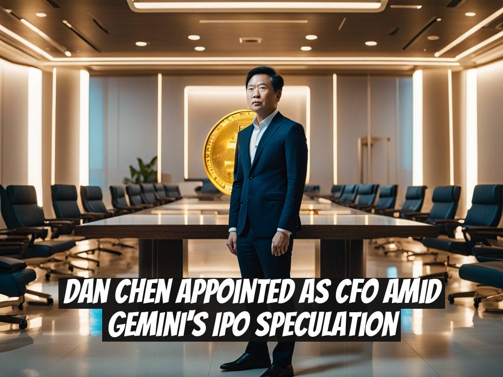 Dan Chen Appointed as CFO Amid Gemini's IPO Speculation