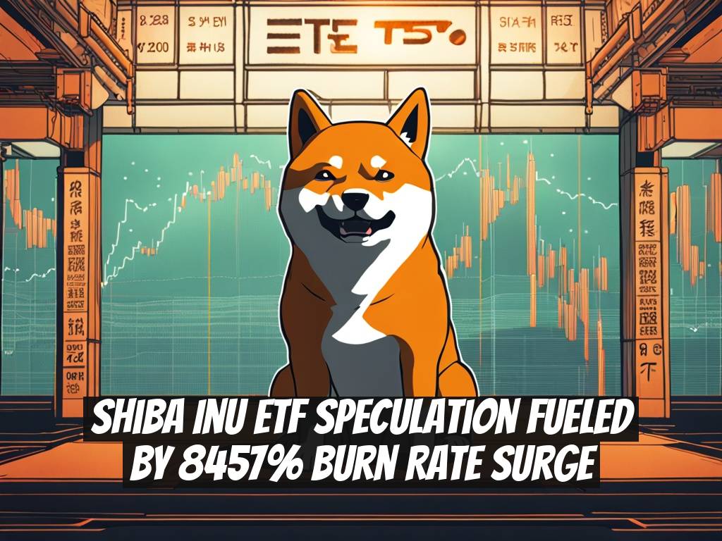 Shiba Inu ETF Speculation Fueled by 8457% Burn Rate Surge