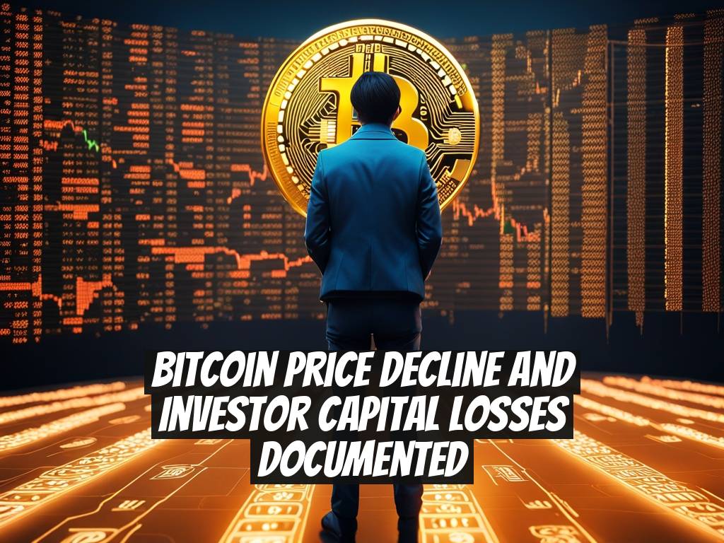 Bitcoin Price Decline and Investor Capital Losses Documented