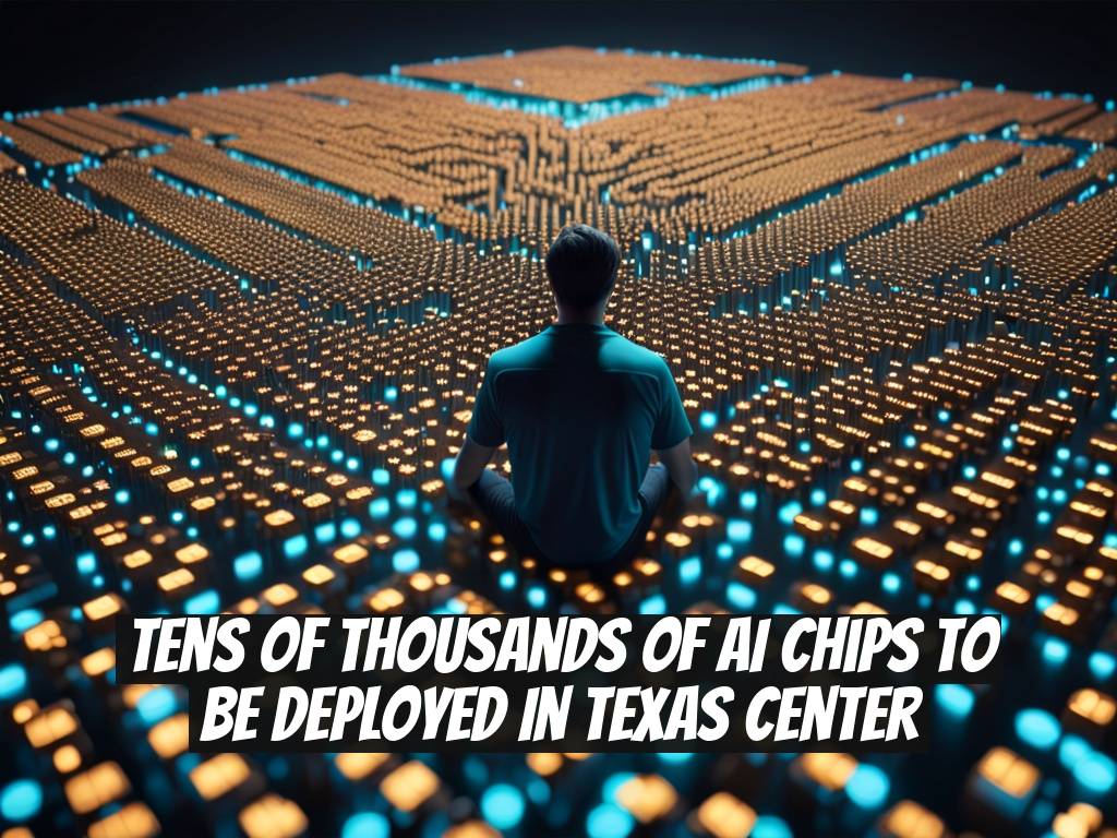 Tens of Thousands of AI Chips to Be Deployed in Texas Center