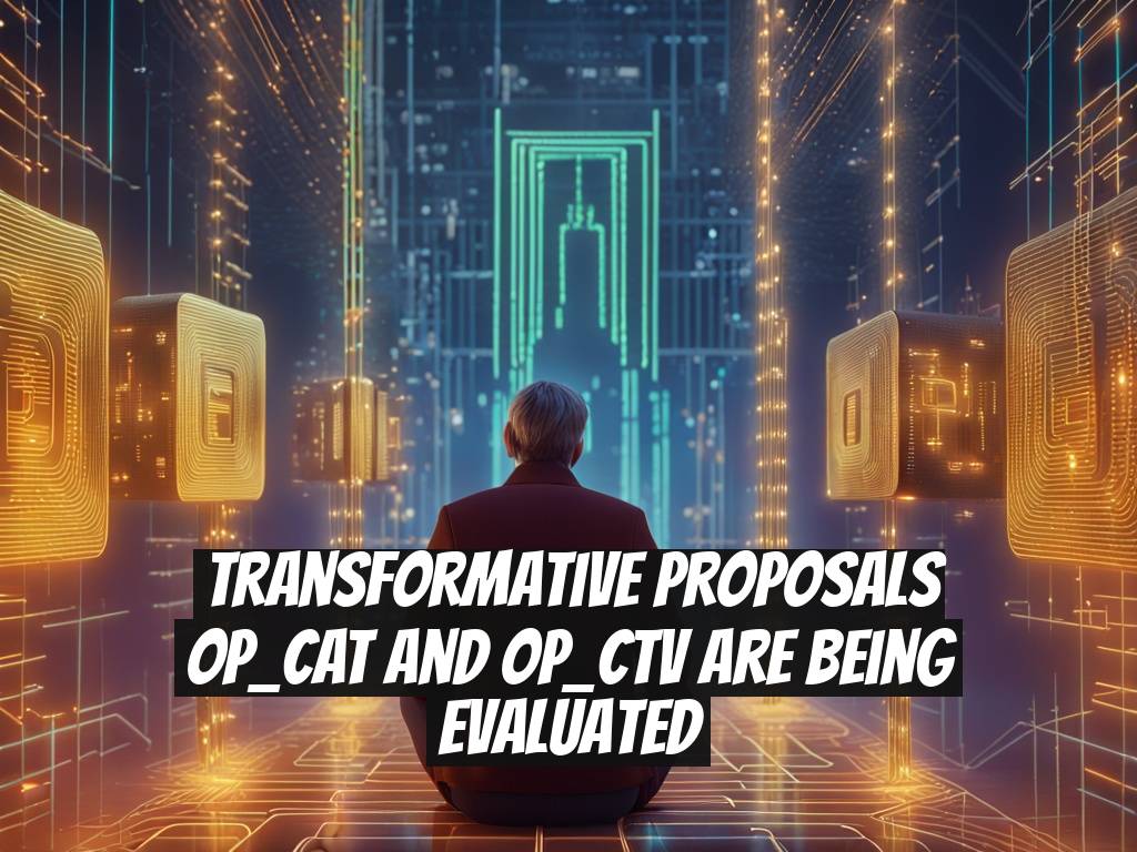 Transformative Proposals OP_CAT and OP_CTV Are Being Evaluated