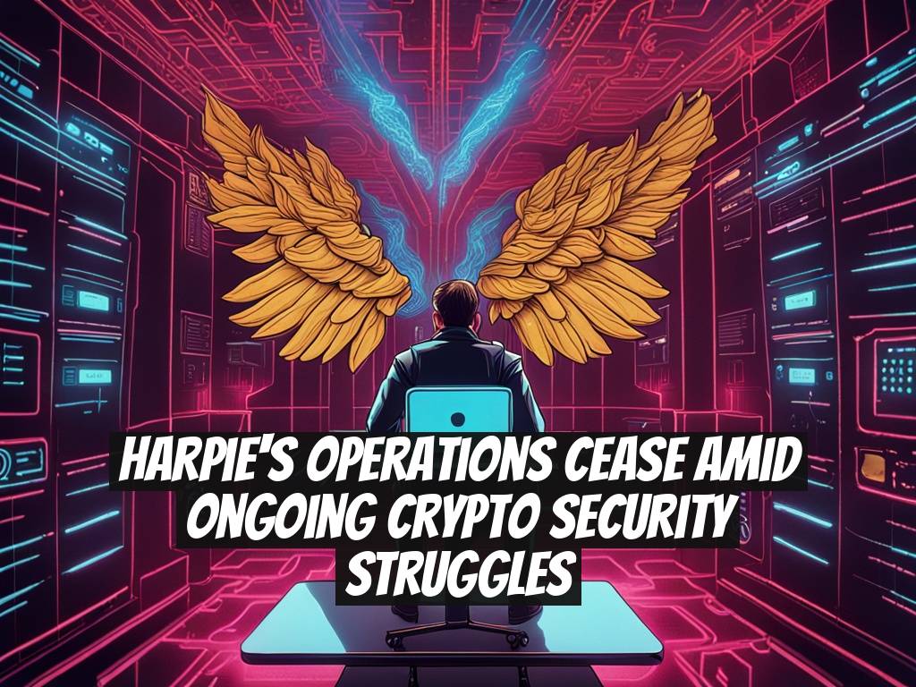 Harpie's Operations Cease Amid Ongoing Crypto Security Struggles