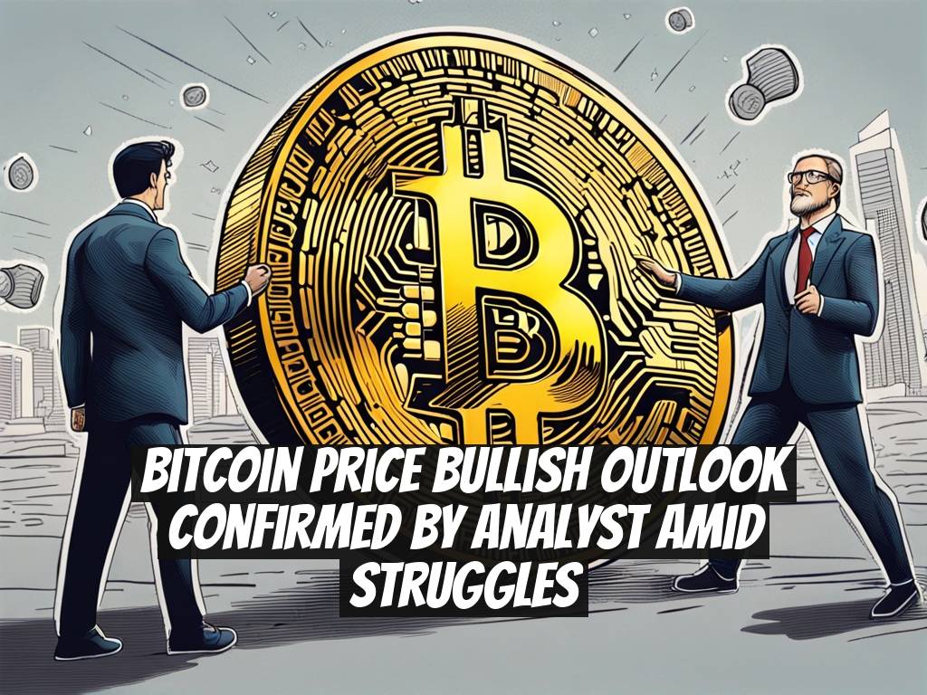 Bitcoin Price Bullish Outlook Confirmed by Analyst Amid Struggles