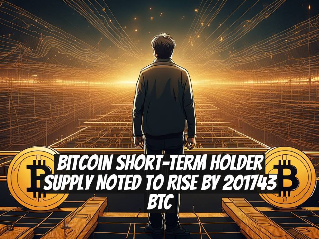 Bitcoin Short-Term Holder Supply Noted to Rise by 201743 BTC
