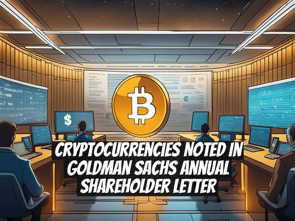 Cryptocurrencies Noted in Goldman Sachs Annual Shareholder Letter