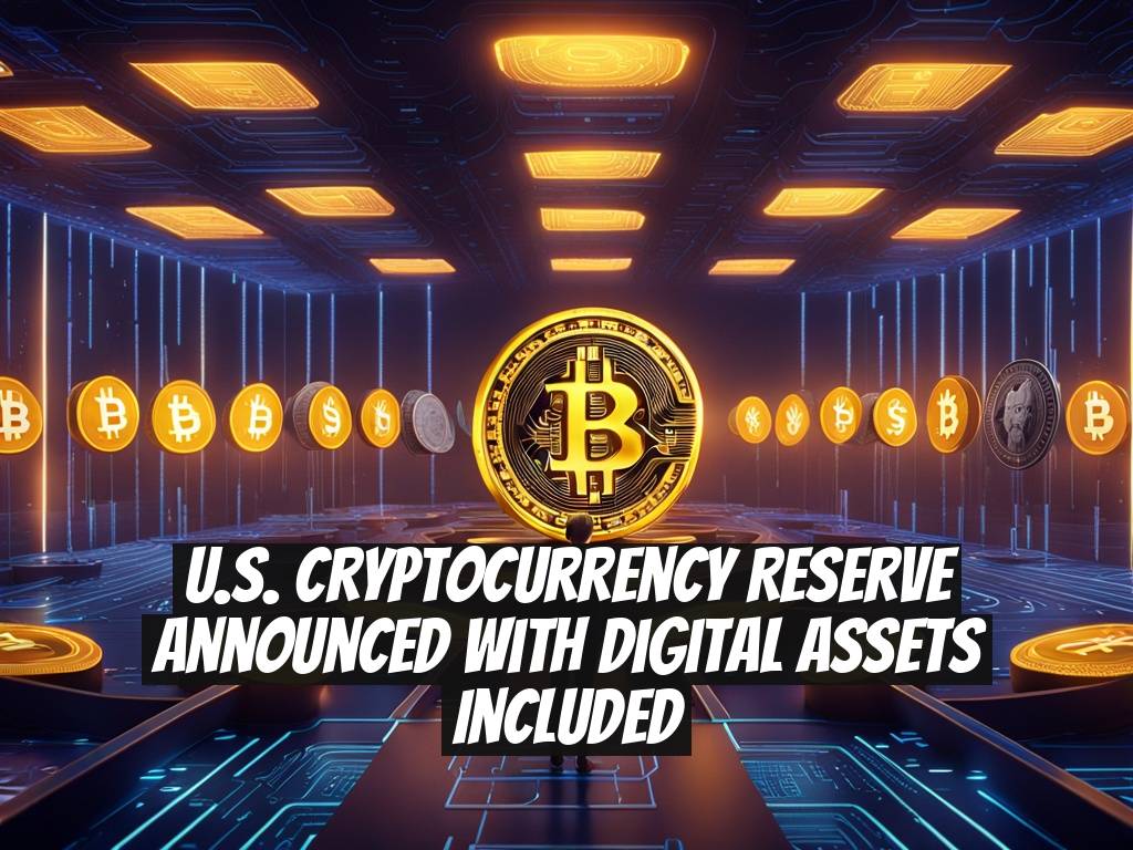 U.S. Cryptocurrency Reserve Announced with Digital Assets Included