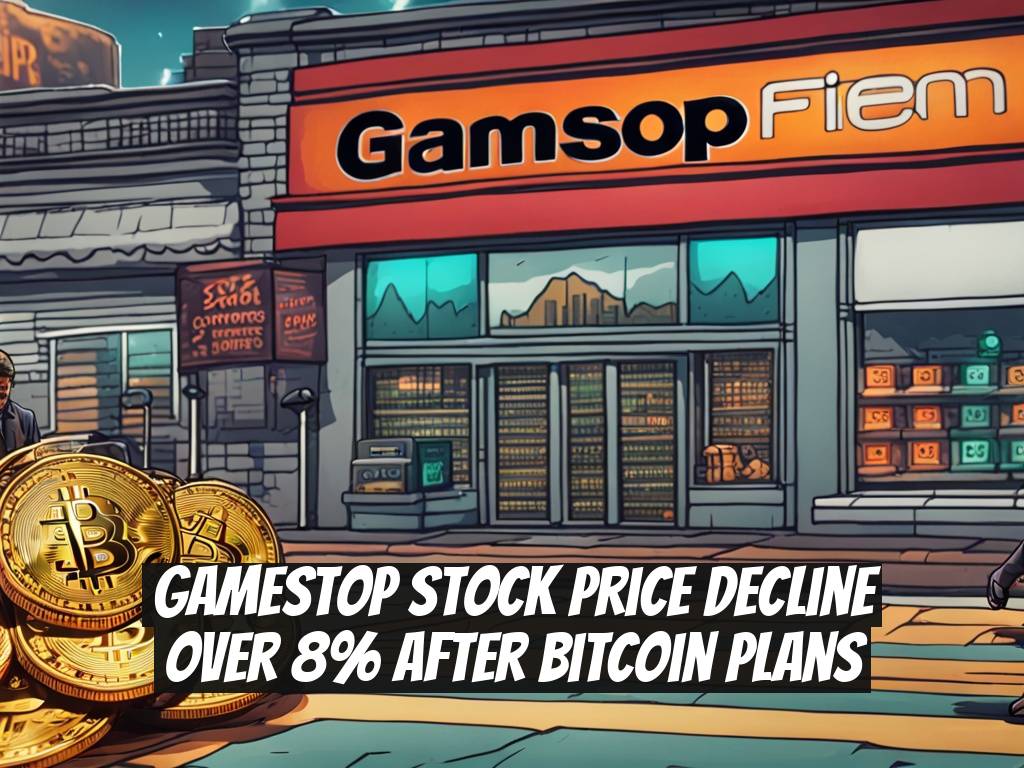 GameStop Stock Price Decline Over 8% After Bitcoin Plans