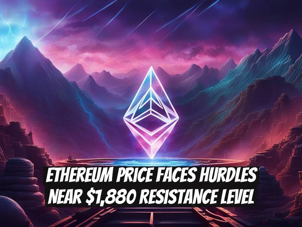Ethereum Price Faces Hurdles Near $1,880 Resistance Level