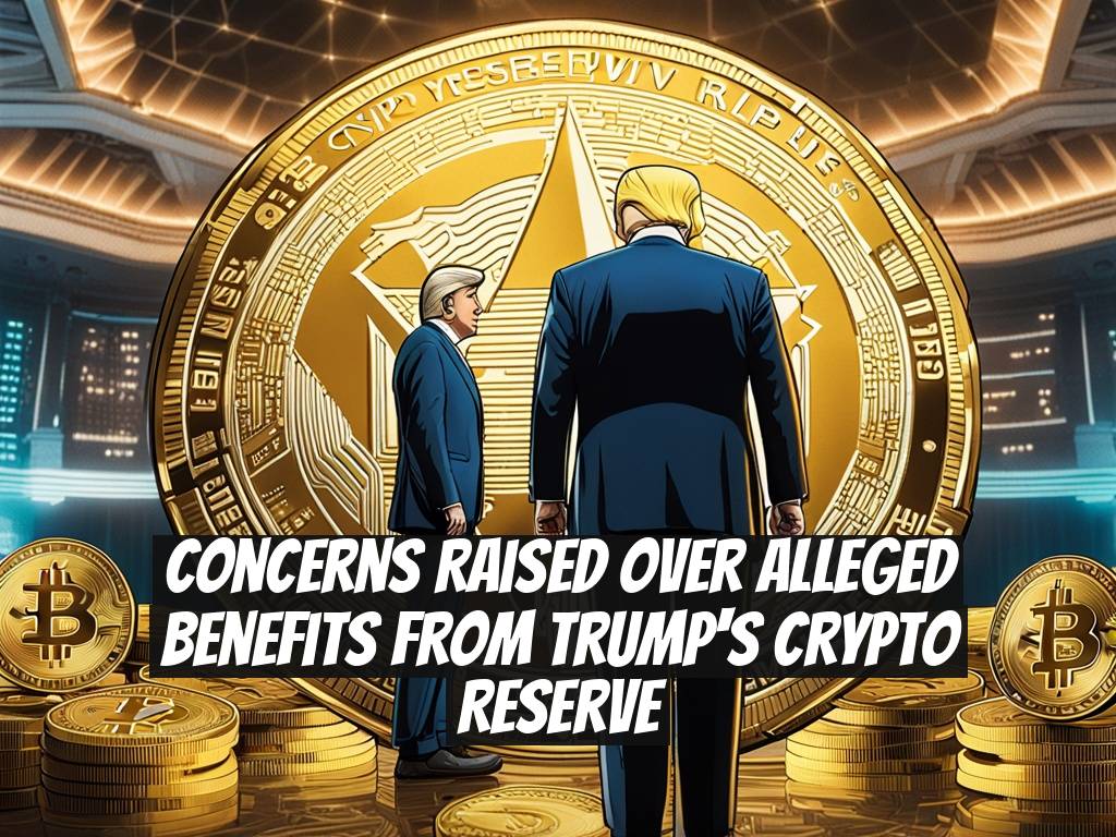 Concerns Raised Over Alleged Benefits from Trump's Crypto Reserve