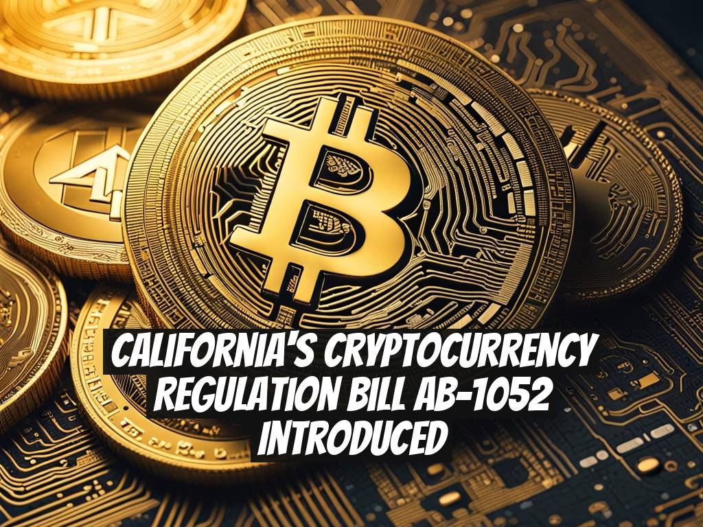 California's Cryptocurrency Regulation Bill AB-1052 Introduced