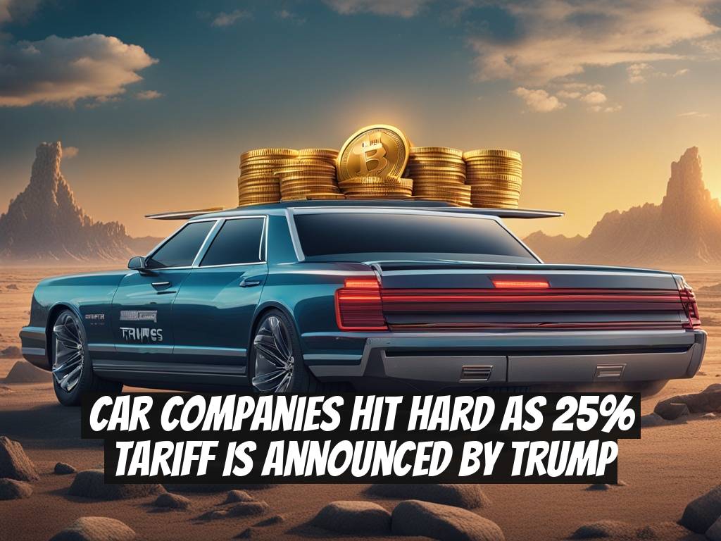 Car Companies Hit Hard as 25% Tariff Is Announced by Trump