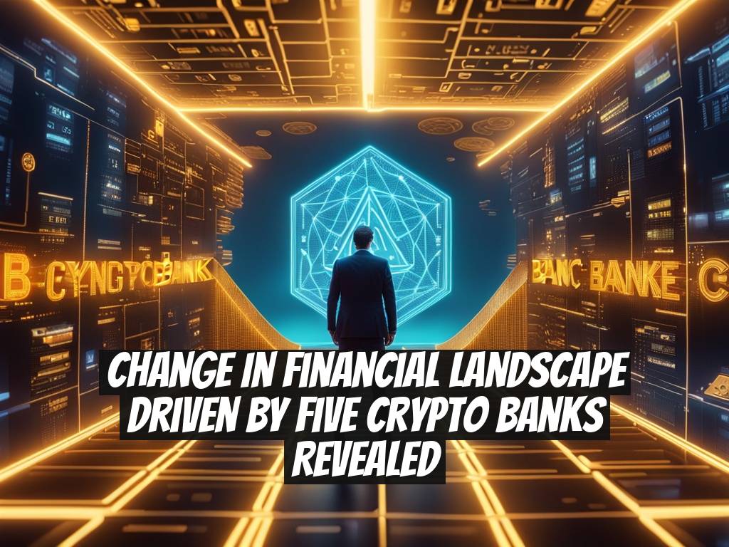 Change in Financial Landscape Driven by Five Crypto Banks Revealed