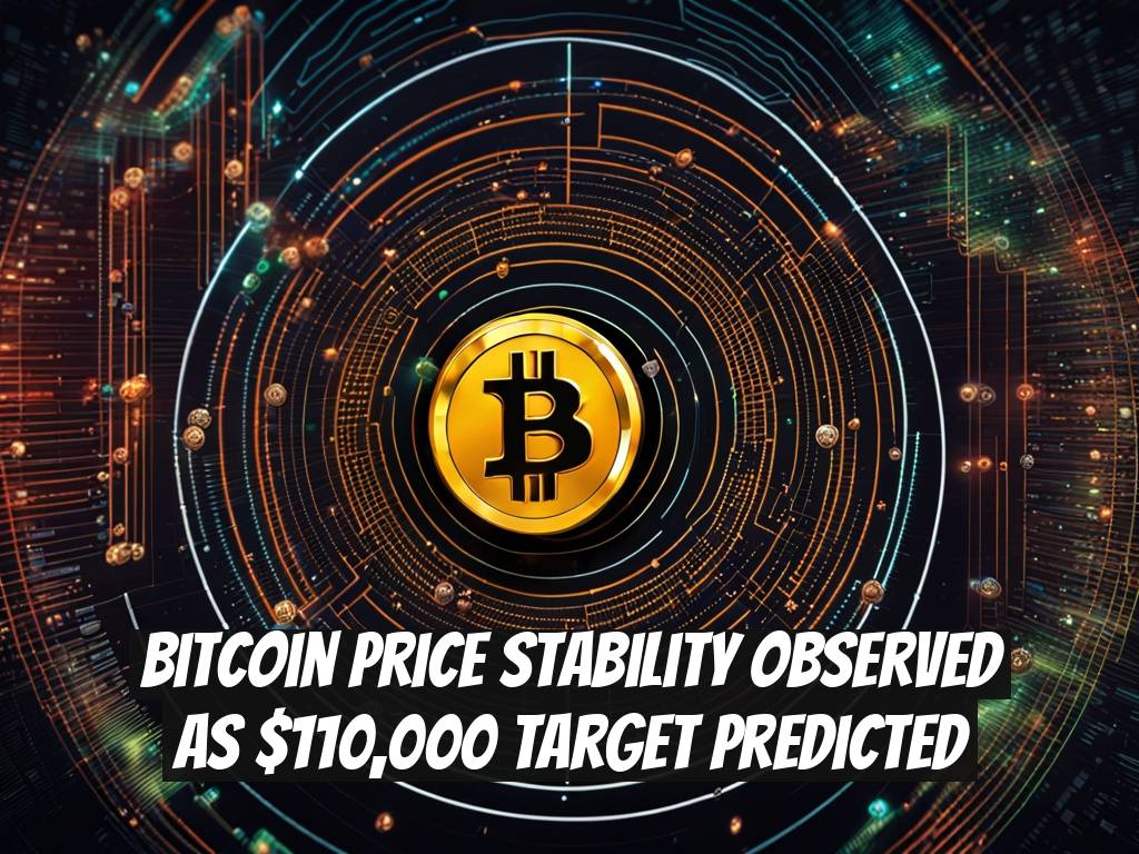 Bitcoin Price Stability Observed as $110,000 Target Predicted