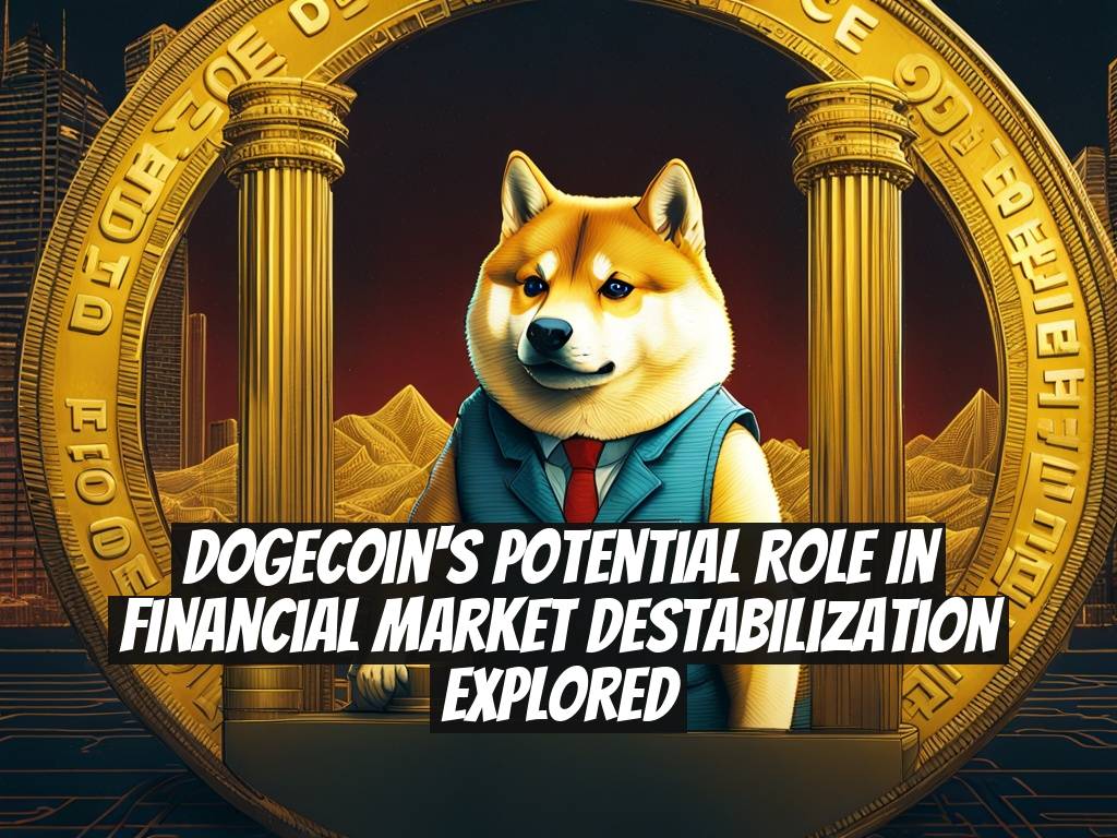 Dogecoin's Potential Role in Financial Market Destabilization Explored