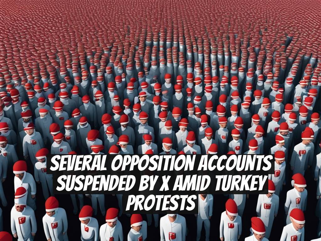 Several opposition accounts suspended by X amid Turkey protests