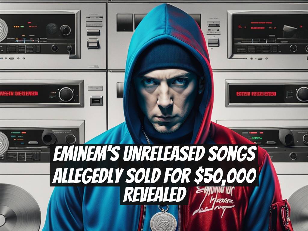 Eminem's Unreleased Songs Allegedly Sold for $50,000 Revealed