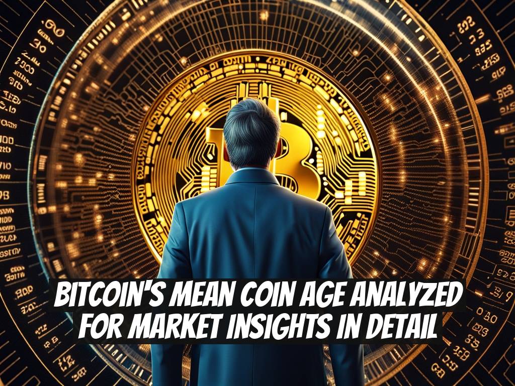 Bitcoin's Mean Coin Age Analyzed for Market Insights in Detail