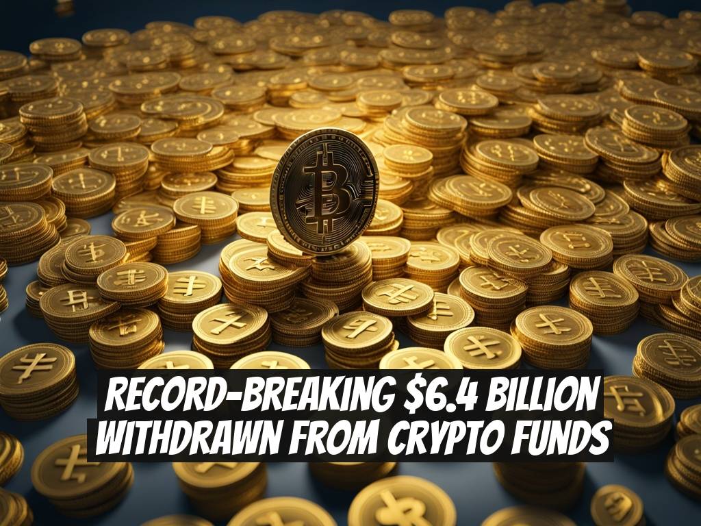 Record-Breaking $6.4 Billion Withdrawn From Crypto Funds