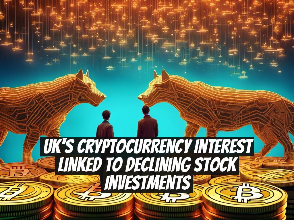 UK's Cryptocurrency Interest Linked to Declining Stock Investments
