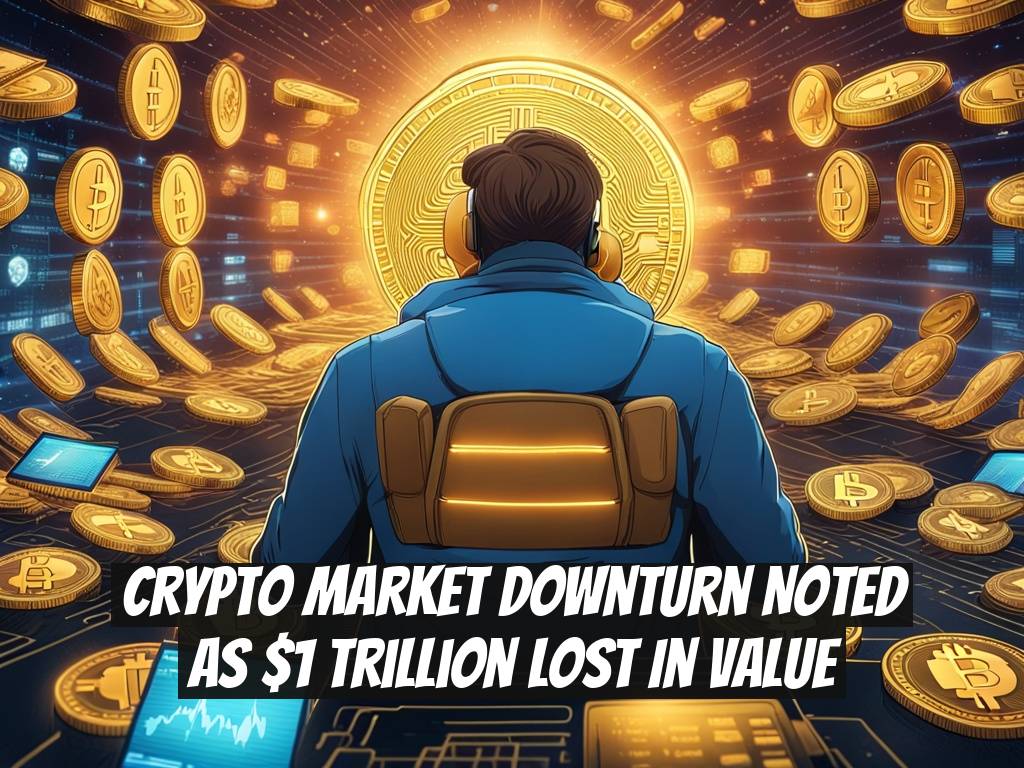 Crypto Market Downturn Noted as $1 Trillion Lost in Value