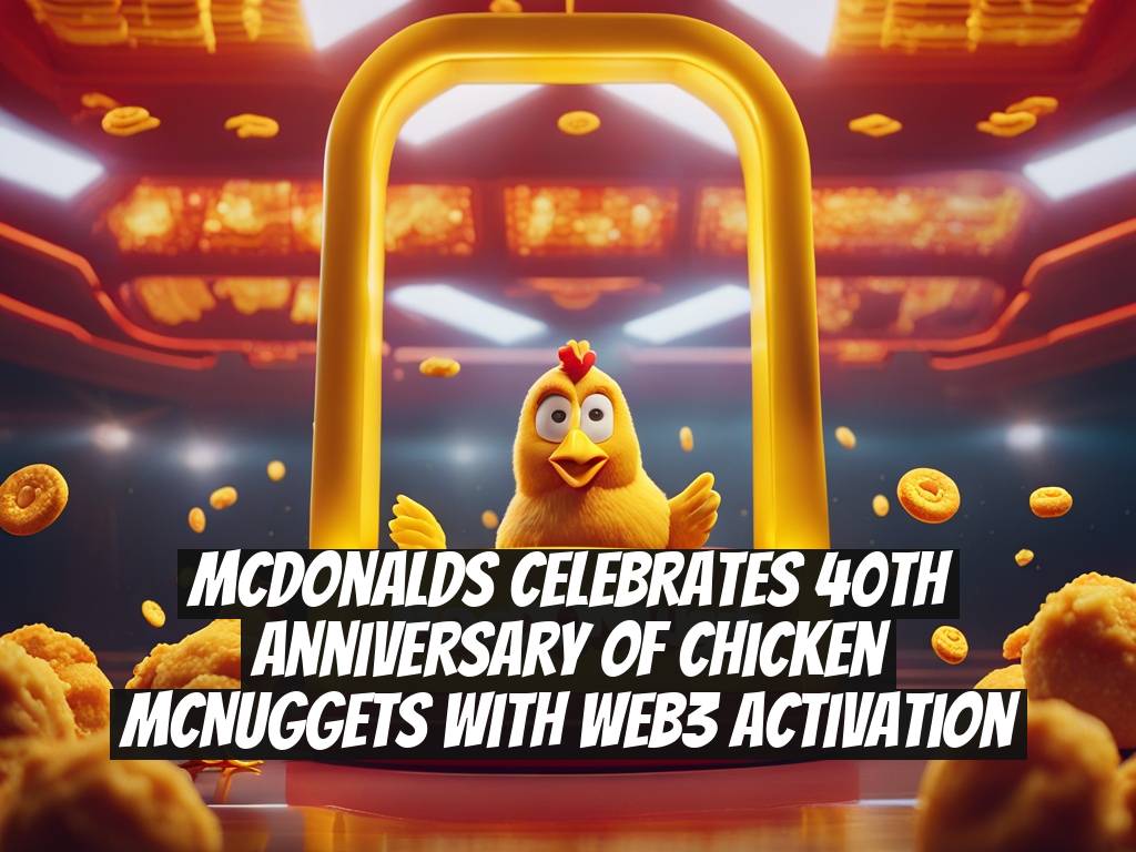 McDonalds Celebrates 40th Anniversary of Chicken McNuggets with Web3 Activation