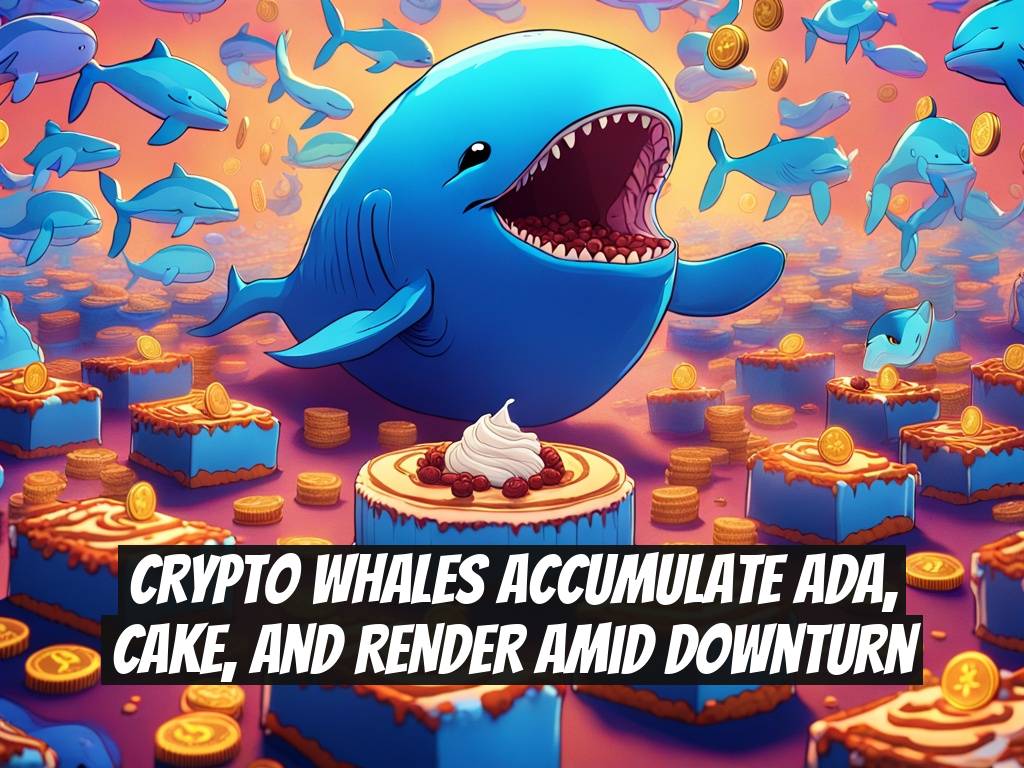 Crypto Whales Accumulate ADA, CAKE, and RENDER Amid Downturn
