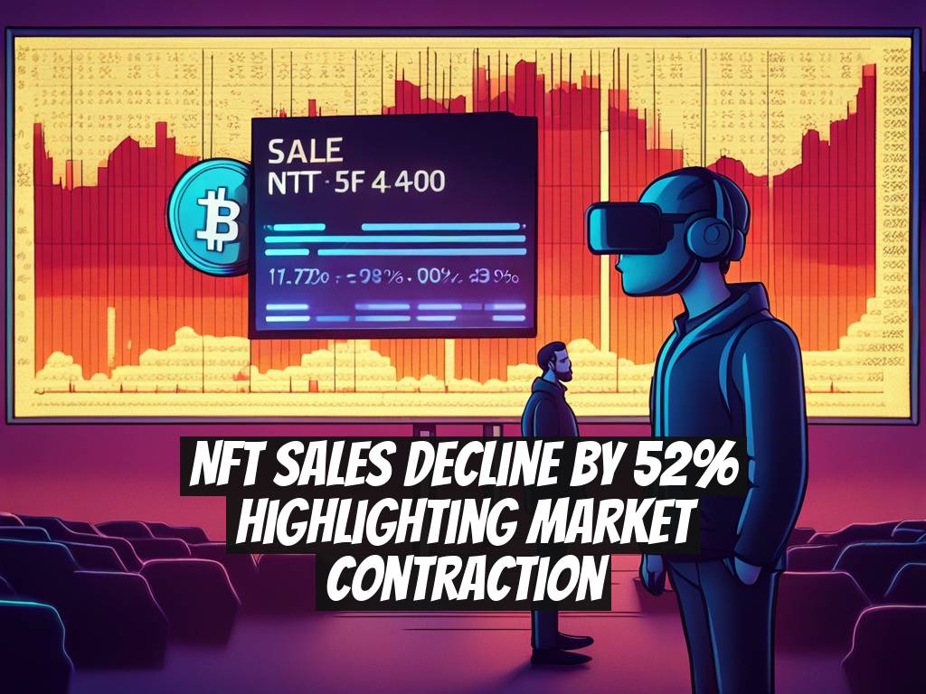 NFT Sales Decline by 52% Highlighting Market Contraction