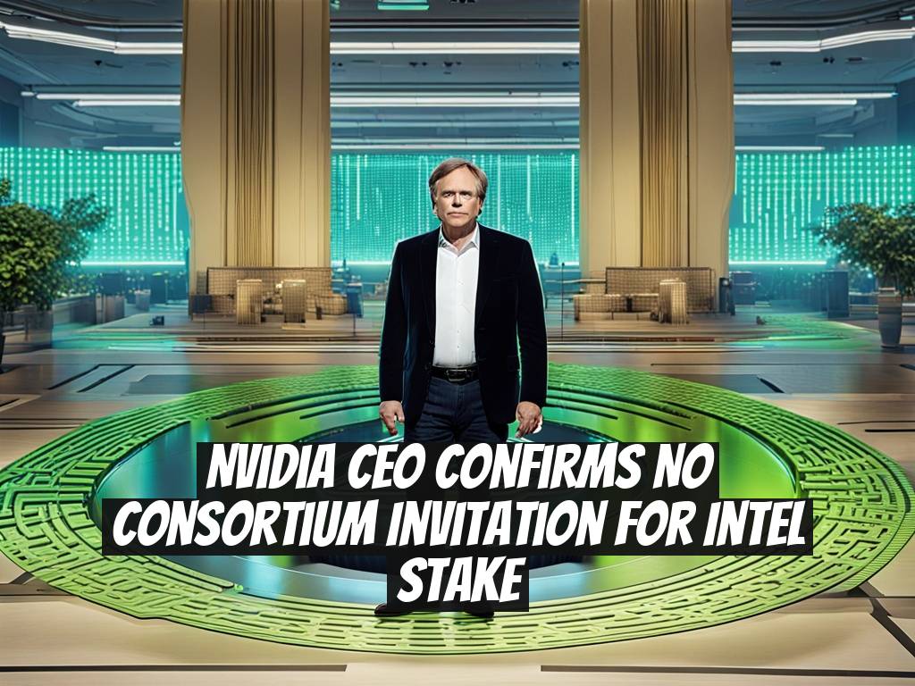 Nvidia CEO Confirms No Consortium Invitation for Intel Stake