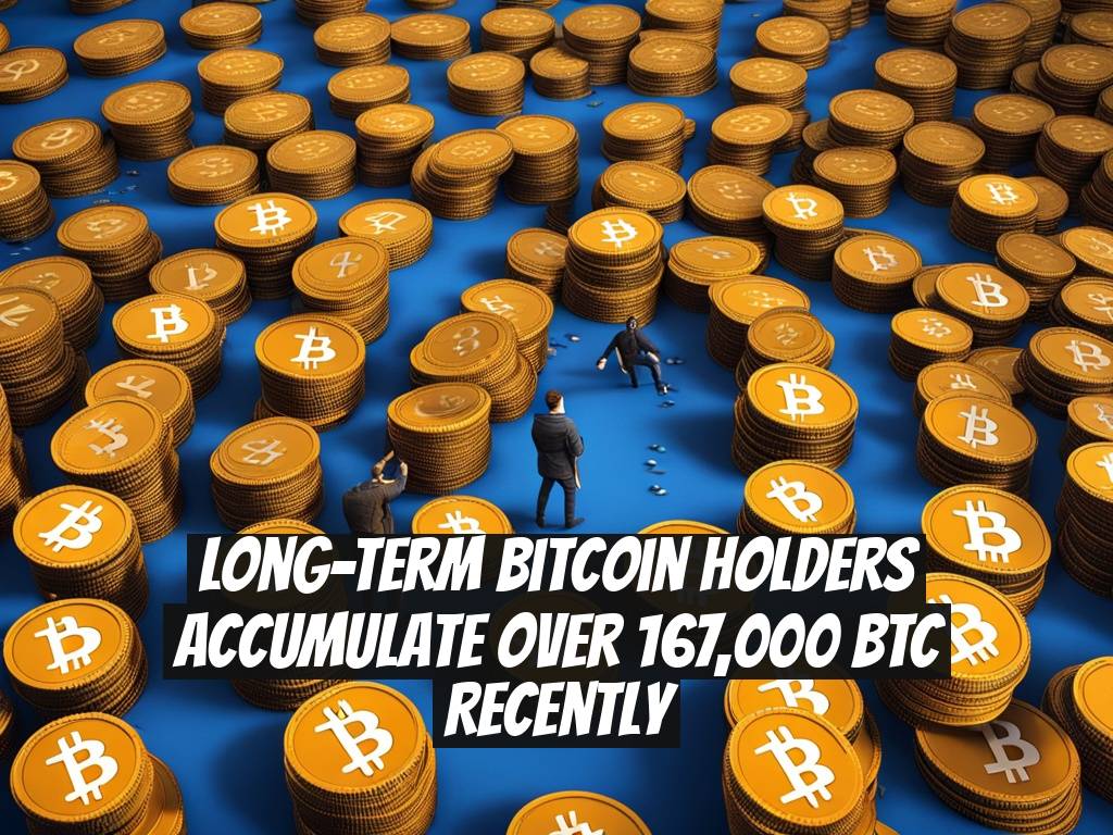 Long-Term Bitcoin Holders Accumulate Over 167,000 BTC Recently
