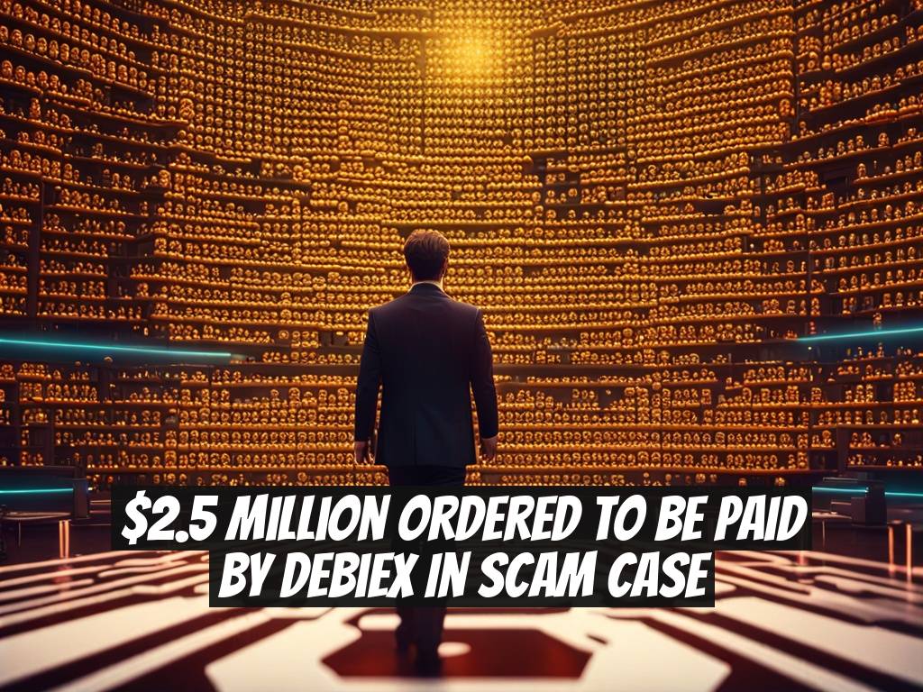 $2.5 Million Ordered to be Paid by Debiex in Scam Case