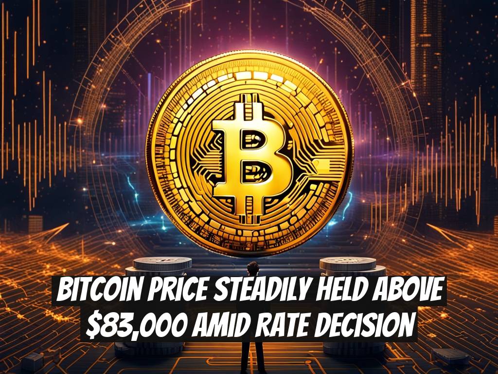 Bitcoin Price Steadily Held Above $83,000 Amid Rate Decision