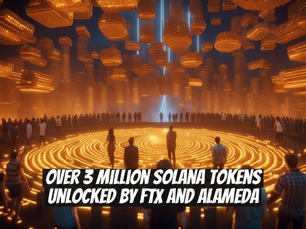 Over 3 Million Solana Tokens Unlocked by FTX and Alameda