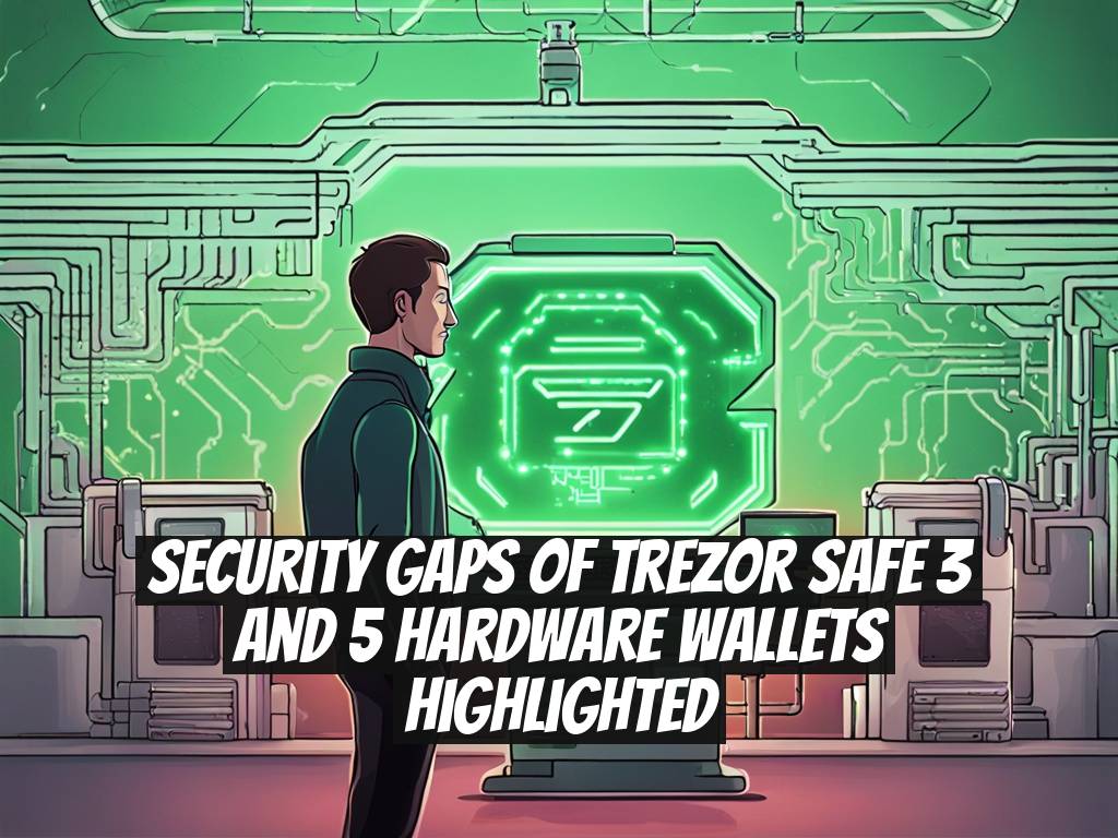 Security Gaps of Trezor Safe 3 and 5 Hardware Wallets Highlighted