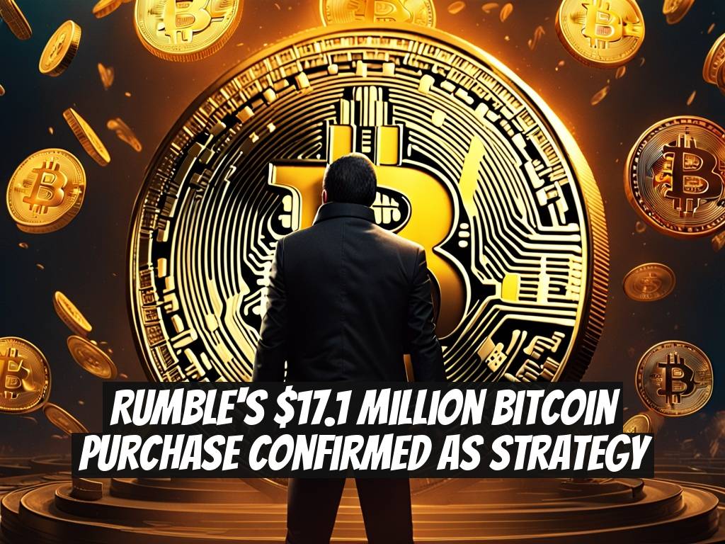 Rumble's $17.1 Million Bitcoin Purchase Confirmed as Strategy
